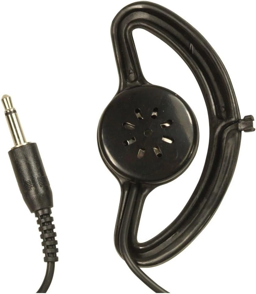 SOUND LAB Electrovision Professional Mono Earpiece with Large Cup Clip and 3.5mm Jack Plug