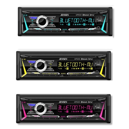 Jensen MPR2121 Bluetooth Car Stereo AM/FM Radio for 1994-2001 Dodge RAM Pickup - Picture 3 of 8