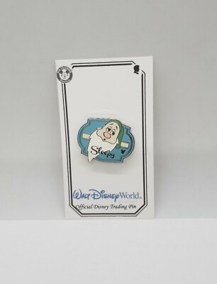 Disney Pin WDW 2018 Hidden Mickeys The Seven Dwarfs Sleepy