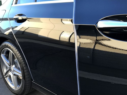 4pcs set CLEAR Door Edge Guard Trim Molding Protector Kit for mercedes 2004-2011 - Picture 4 of 4