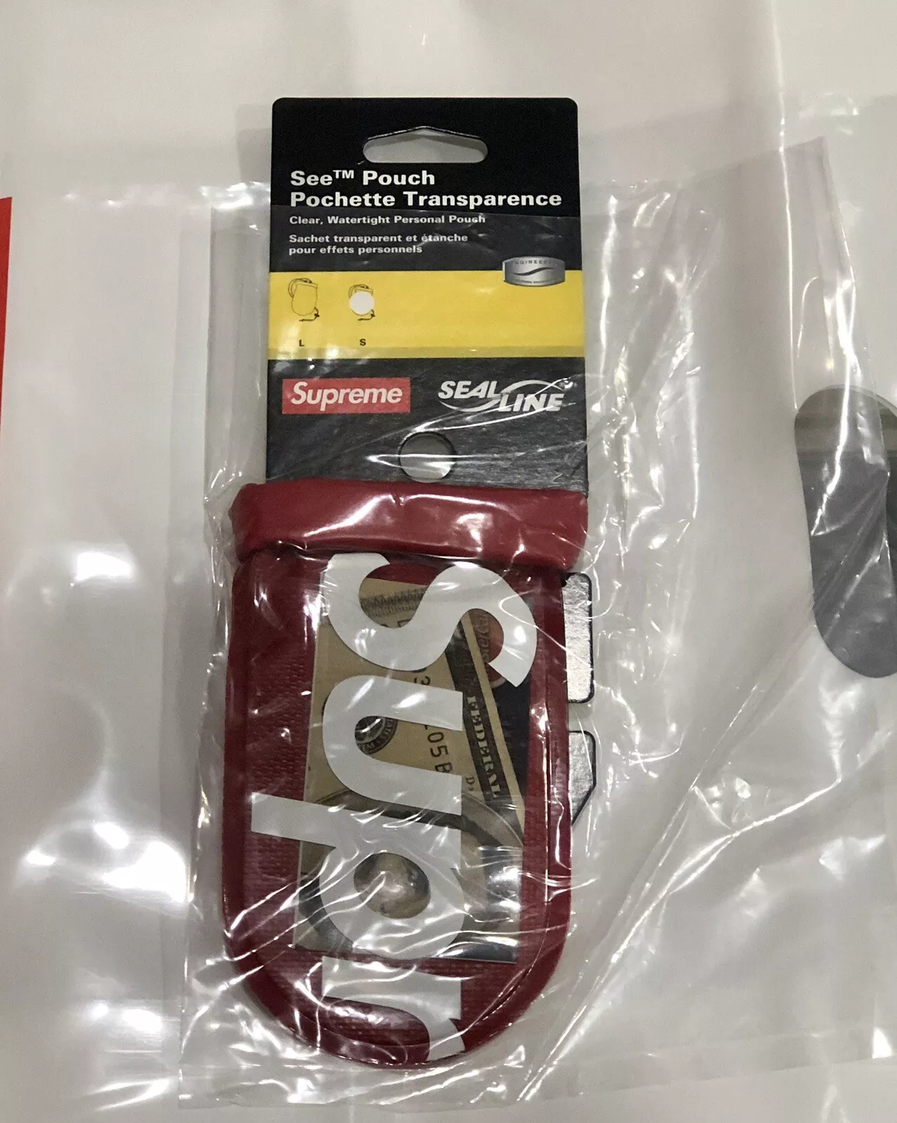 Supreme SEALLINE SEE POCH   Petite ROUGE SS18