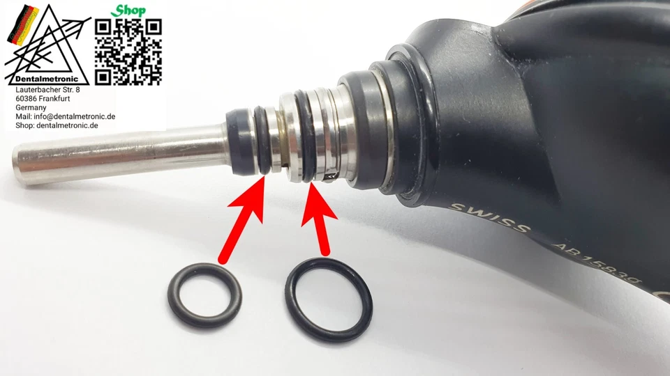 5 Set O-Ringe O-Ring passend für EMS®AIR-FLOW® handy 2+ Airflow Handy 2 Plus - Bild 1 von 1