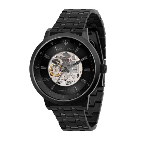 OROLOGIO MASERATI AUTOMATICO Uomo SCHELETRATO GT BLACK Dial Br Duty  R8823134004 | eBay