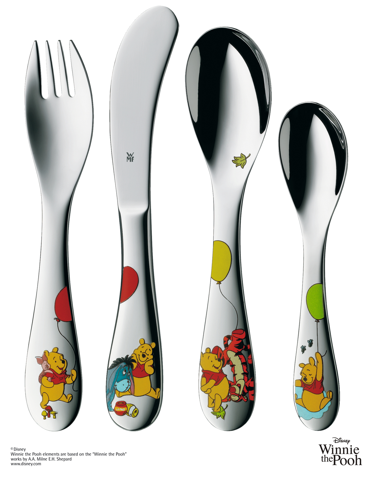 Wmf Kinderbesteck-set 4-teilig Winnie The Pooh