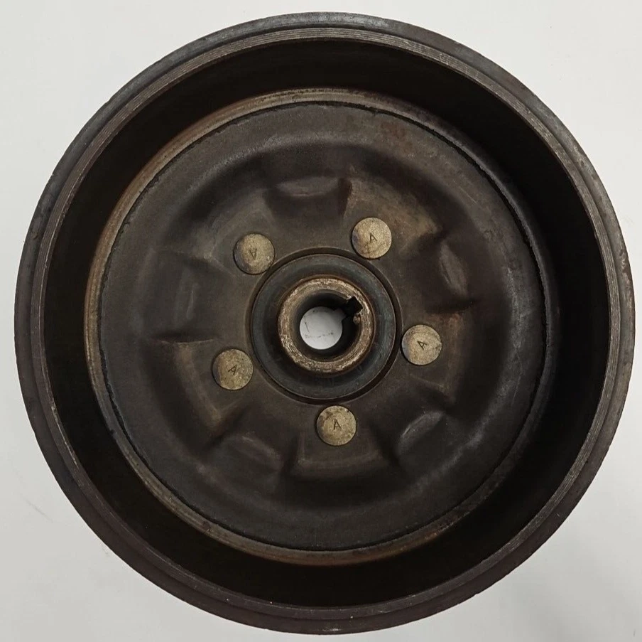 1934-1935 Dodge Deluxe Rear Left Driver Side Brake Hub & Drum 622127 NOS. - Image 3 of 4