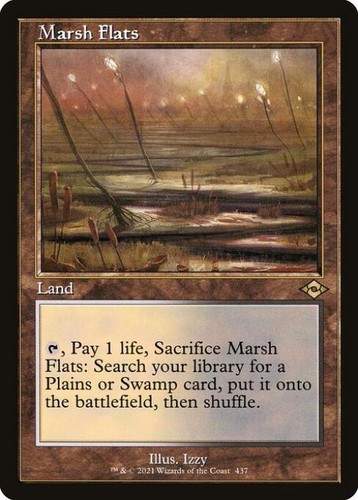 FOIL MARSH FLATS (RETRO FRAME) (FOIL ETCHED) Modern Horizons 2