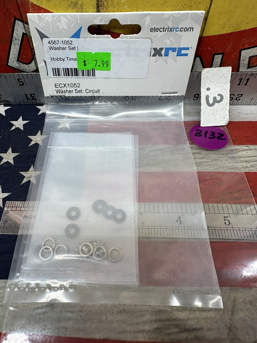 ELECTRIX RC ECX1052 WASHER SHIM SET for: Circuit | eBay