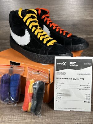 Nike Blazer Mid NY vs LA 2018 Size 10.5 Men