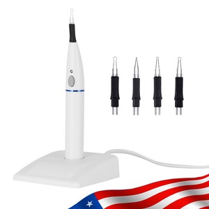 1Set Dental Cordless Gutta Percha Tooth Gum Cutter Endo Gutta Cutter with 4 Tips