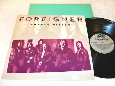 Foreigner ''Double Vision'' 1978 Rock LP, Nice EX!, Orig CANADA Press #KSD-19999
