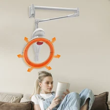 360° Orbiting Rotating Hair Dryer Salon Wall Mount Hair Drying Perming Processor