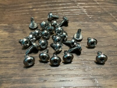 GM Chrome Self Tap Wheel Well Trim Molding Screws With Sealer- 25 - Foto 10