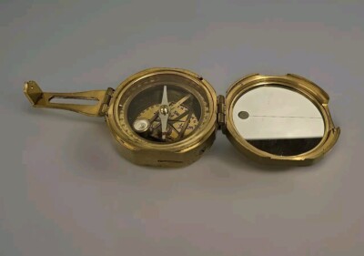 Vintage Stanley London Natural Sine Brass Nautical Compass READ | eBay