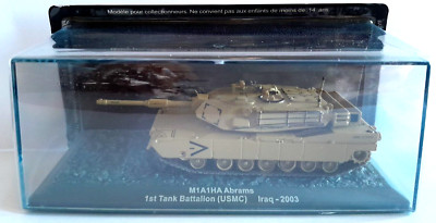 Z3) Die Cast Panzer M1A1HA Abrams - (USMC) Irak - 2003 Maßstab 1/72