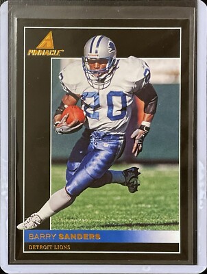 Barry Sanders - 2021 Panini Chronicles Pinnacle Football #19