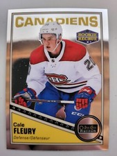 Cale Fleury 2019-20 OPC Platinum Rookie Card