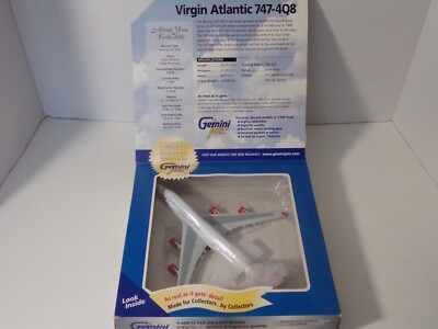 航空機・ヘリコプター Gemini Jets Virgin Atlantic 747-4Q8