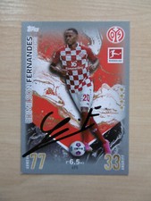 Edmilson Fernandes autograph signed TC Topps Bundesliga 1st FSV Mainz 05 23/24