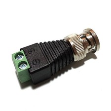 Coaxial Coax CAT5 BNC Male Connector for CCTV Camera Security SystemTerminal