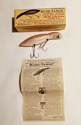 Rush-Tango B.A.S.S 2000 Limited Series Collectors Edition Swimming  Minnow... | eBay