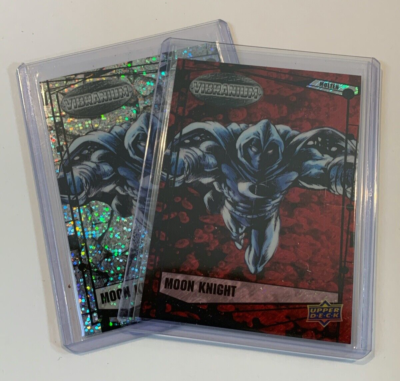 2015 Marvel Vibranium 【Moon Knight】50枚限定 2) 2015 Marvel Vibranium #58 Moon Knight BASE + Molten 178/299