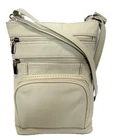 Leather Shoulder Bag Handbag Purse Cross Body Organizer Phone Pocket 10"X7.5"X1"