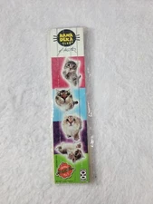 Hana Deka Club Series Collector No. 1 Square Flat No. 2 Pencils Cats VTG