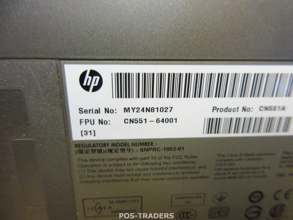 HP Officejet 100 CN551A Mobile A4 18ppm Colour Inkjet Printer EXCL PSU - Bild 4 von 4