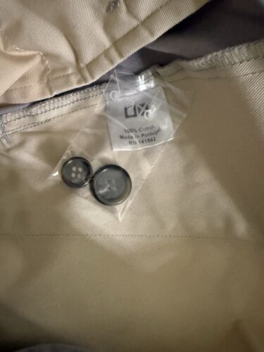 Peter Manning Five Eight Pants Mens Size 33 x 29 Gray Chino NWOT - Picture 4 of 4