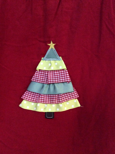 Girl's 3 pc Set Red Corduroy Dress Shirt & Leggings 5T New - Picture 3 of 3