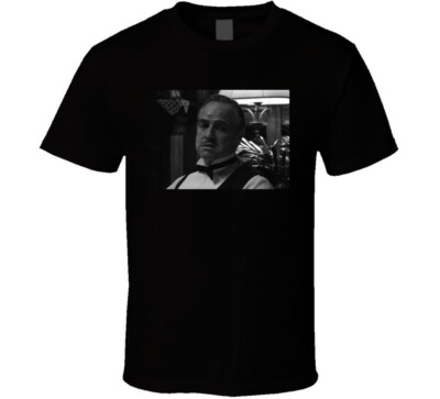 The Godfather Don Vito Corleone Cult Classic Mafia Movie Fan Cool T Shirt