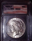 1922-S Peace Silver Dollar, ICG MS 63. Original Patina  and Issue Free !!