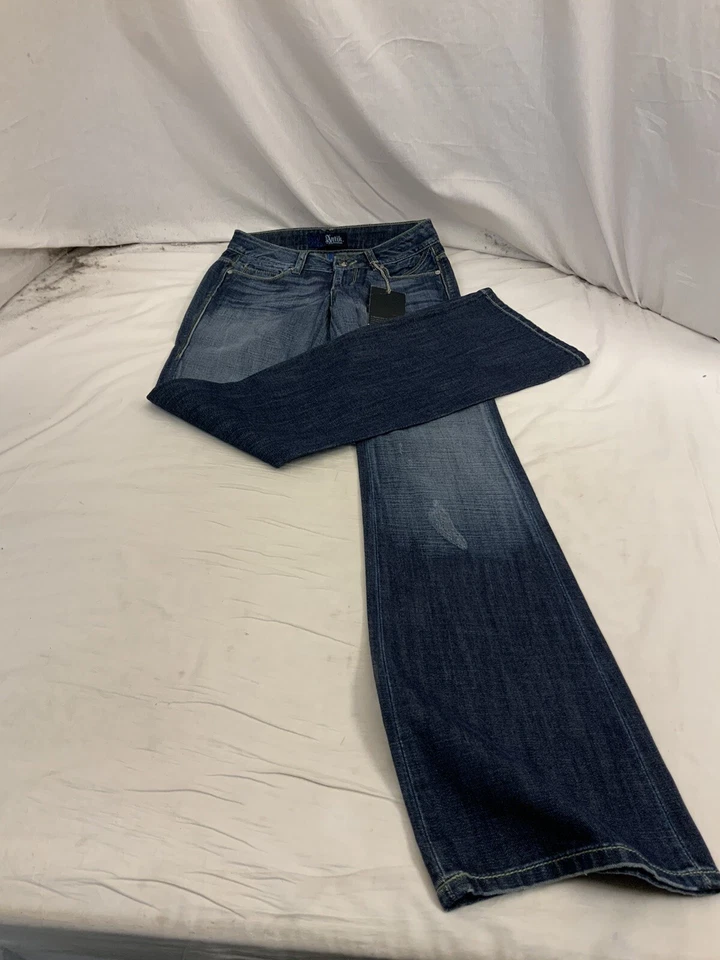 Antik Denim Jeans Sz 25 Blue Medium Wash 100% Cotton Mexico NWT YGI N1-333CG - Image 2 of 4