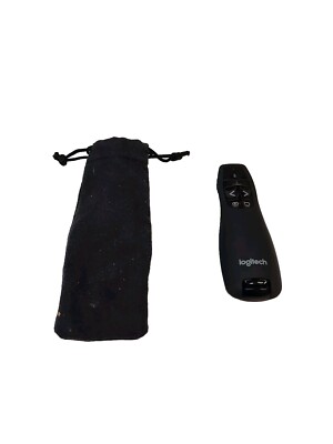 Logitech R400 Wireless Presenter Red Laser Pointer With Dongle