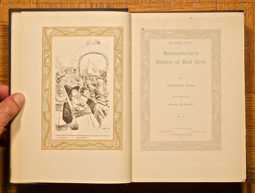 1894 HC, Knickerbocker's History of New York by Washington Irving-Vol. 2 - Picture 5 of 12