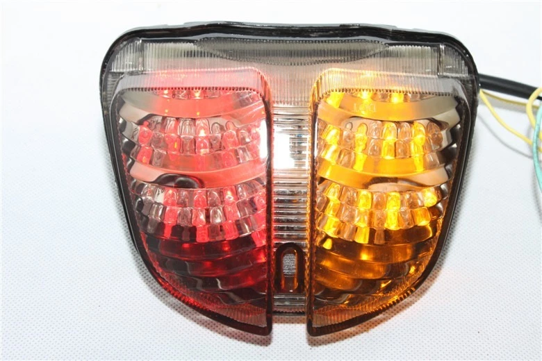 Luz de freno trasera LED para Suzuki GSXR 600 GSX-R600 750 GSX-R750 2006 2007 humo Foto 3 de 4
