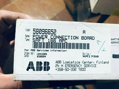 ABB POWER SUPPLY BOARD SAFT 166 APC 58096652 AB 901122 r FAST SHIPPING 