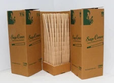Sage Cones Unrefined King Tower | 1000 Cones | Natural Rolling Papers (109mm)