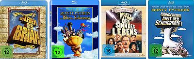 4 Blu-ray * MONTY PYTHON KLASSIKER KULTFILM SET # NEU OVP +''