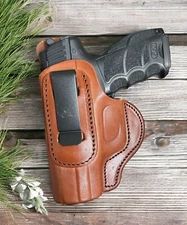 For H&K P30, Left Hand Leather IWB Concealment Holster
