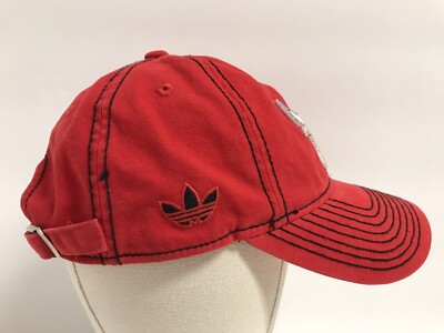 Chicago Bulls Adidas Red Adjustable Hat | eBay