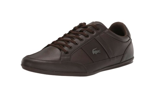 Lacoste Chaymon Bl 1 (Dark Brown/Dark Brown) Men's Shoes