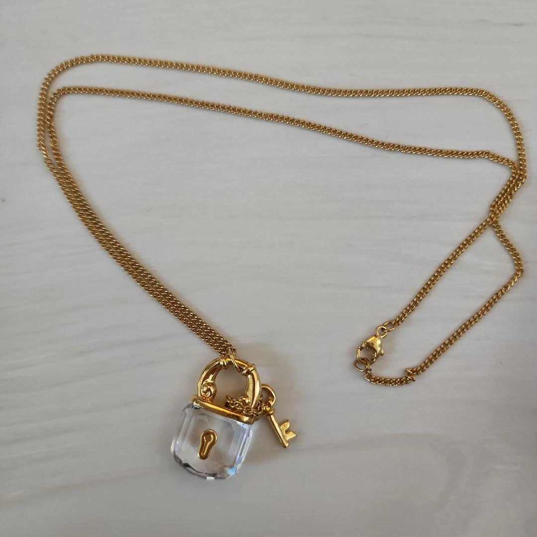Swarovski on sale key necklace
