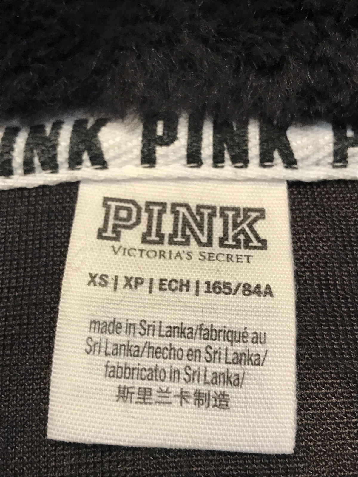 UNDERCOVER CAPPOTTO PILE BLU Victoria’s Secret 1 4 zip con cappuccio spesse tasche sherpa oversize