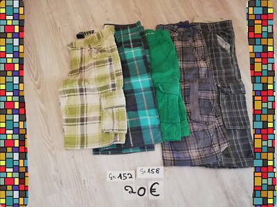 Kurze Hosen Gr 152 im Set 5 Stück 