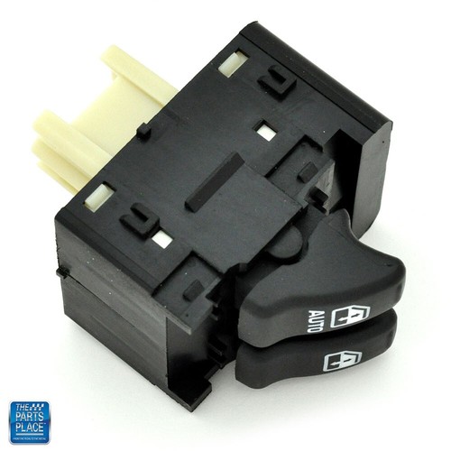 1997-99 Venture Silhouette Drivers Power Window Switch w/ Auto Down GM 89047312 - Picture 2 of 4