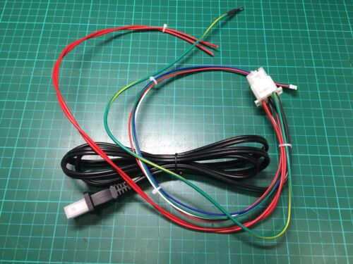Sanwa 29PF31 Monitor Chassis Harness RGB+ Cable 110v Power Cord And Degauss Lead - Photo 1/8