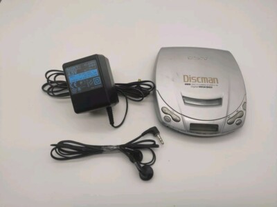 Sony Discman D-191 CD Compact Player Silber Tragbarer CD Player
