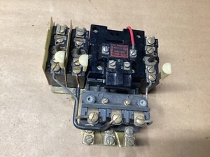 ALLEN BRADLEY FULL VOLTAGE STARTER 709-BOD103 SER K, SIZE 1 #101G167PR7*CO