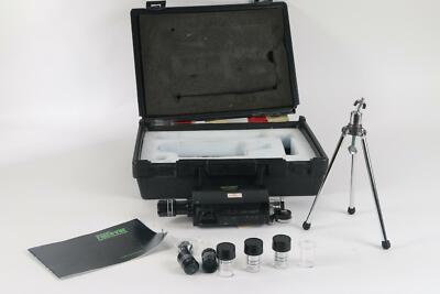Bausch / Lomb 31-22-70 Fiber-Vue Fiber Optic Microscope W/ Objectives, Hard Case